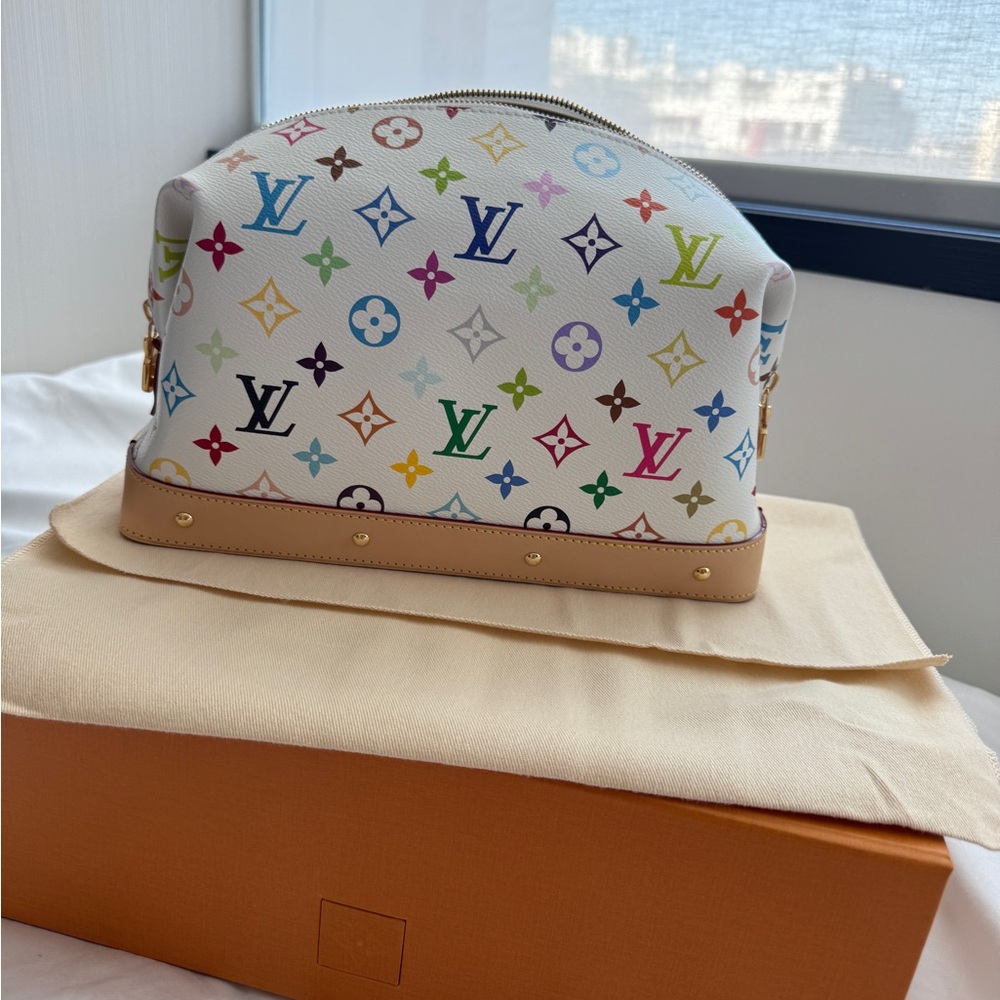 Louis Vuitton x Murakami Multicolor Cosmetic Pouch GM
